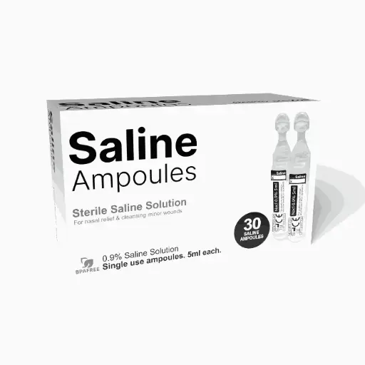 Saline Ampoules 30ct